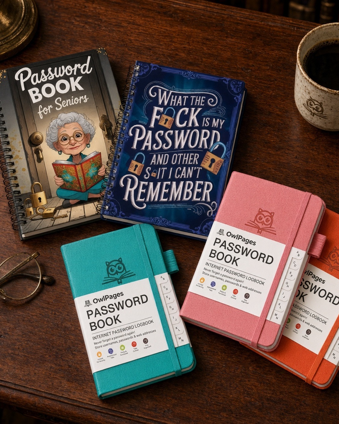 Password Books (cropped 4:5 portrait)